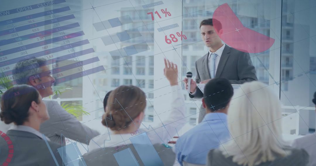 Business Seminar with Interactive Data Presentation