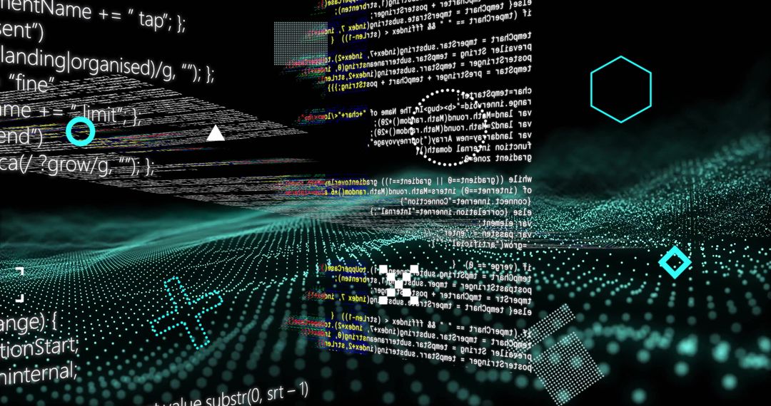 Abstract Data Processing and Network Wave Patterns in Digital Space