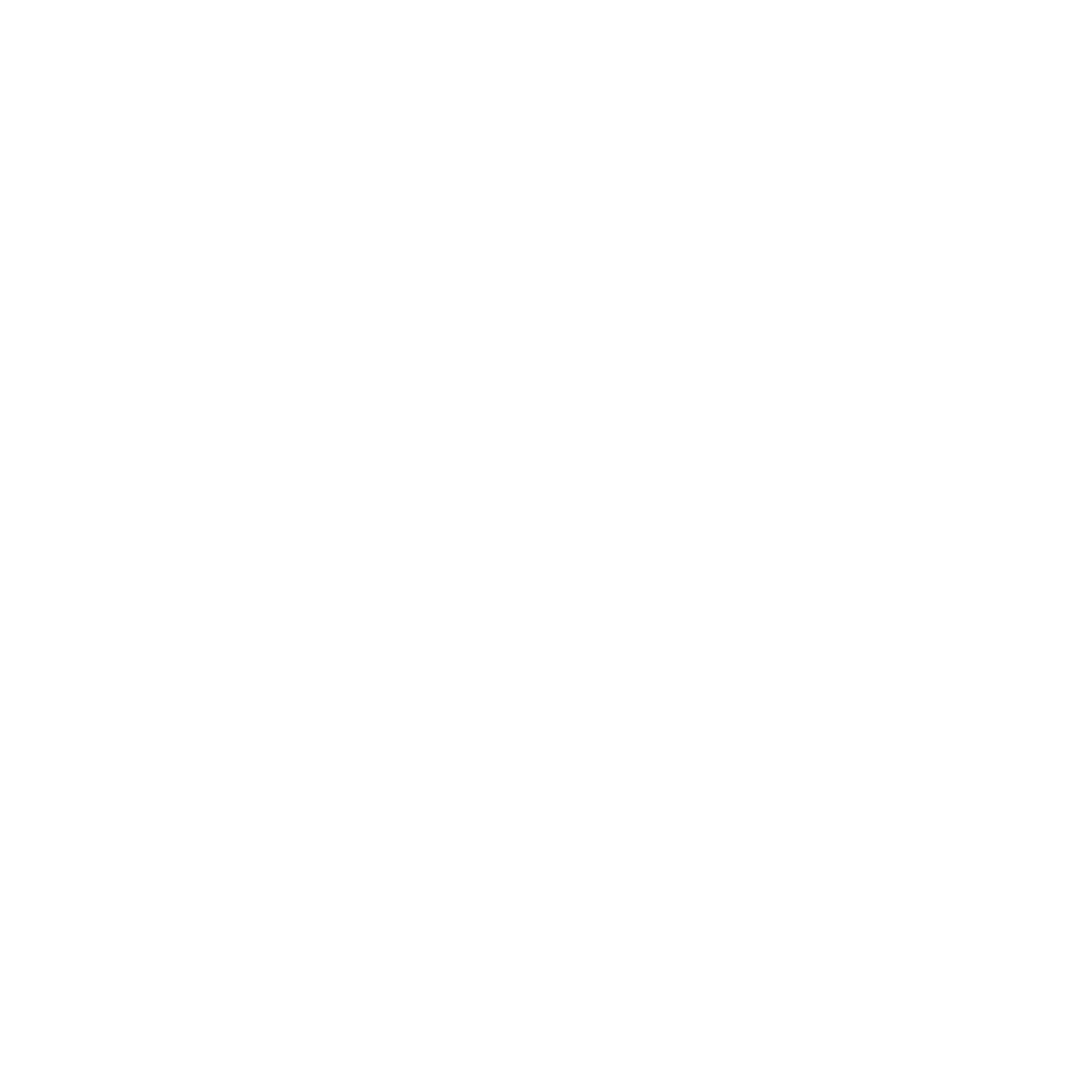 Abstract White Curve Underline on Transparent Background