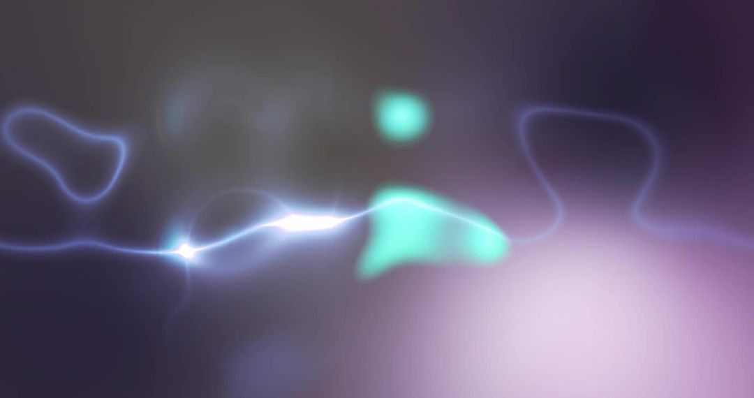 Vibrant Light Trails on Dark Background Creating Dynamic Abstract Illumination