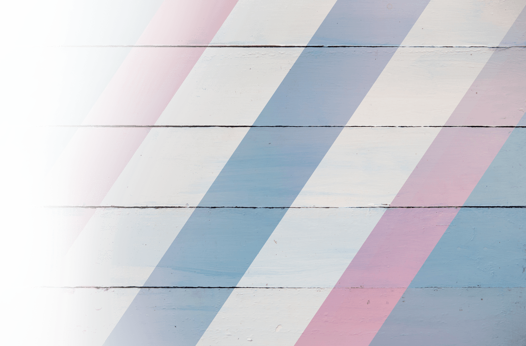 Colorful Diagonal Stripes on Wooden Texture Transparent Background