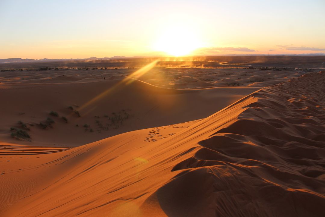 Sand Dunes Sahara - Free Images, Stock Photos and Pictures on Pikwizard.com