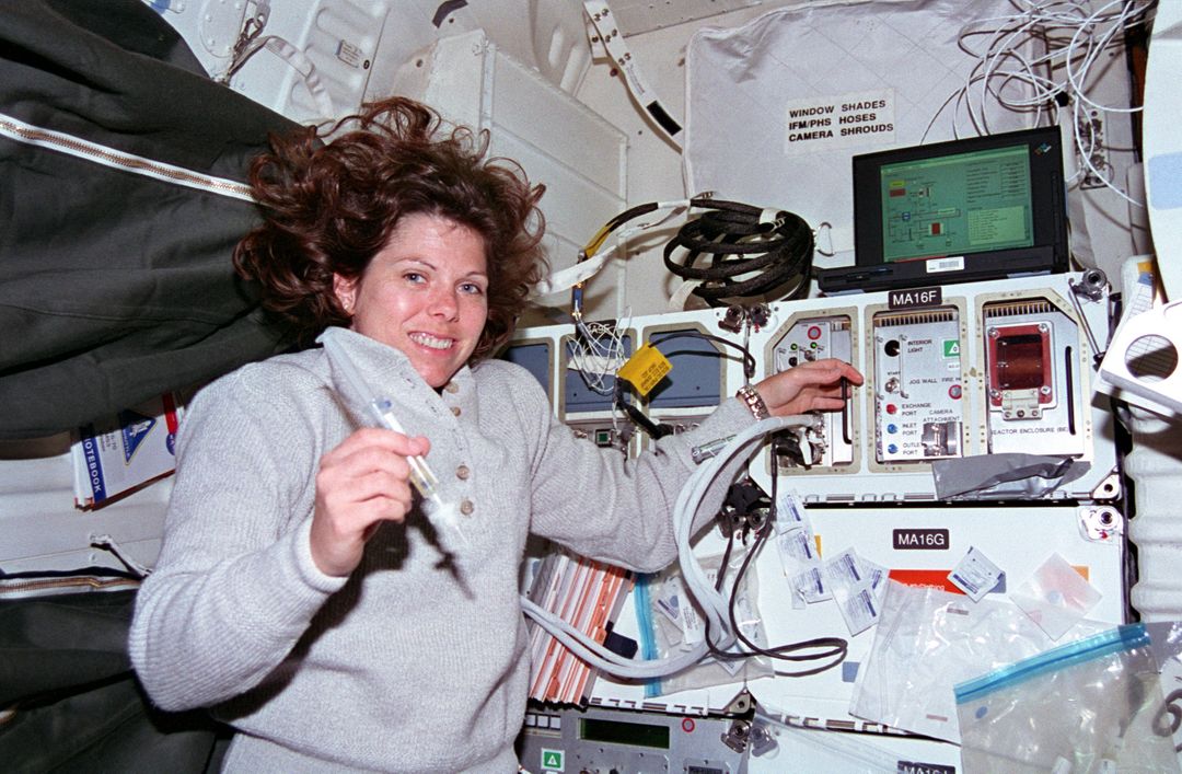 Astronaut Mary Ellen Weber with BDS - Free Images, Stock Photos and Pictures on Pikwizard.com