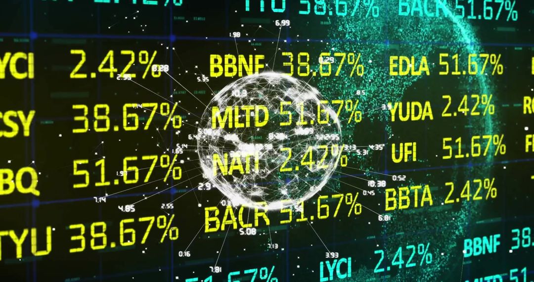 Global Financial Data Processing and Digital Connections