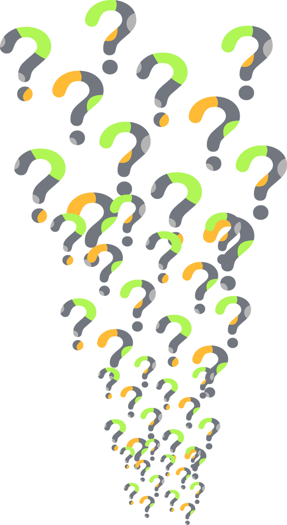 Vector with Transparent 3D Question Marks Gradient Design - Download Free Stock Images Pikwizard.com