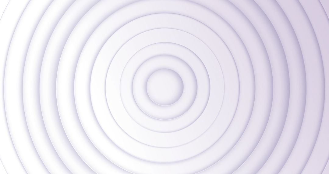 Hypnotic Circle Pattern in Gradient Purple