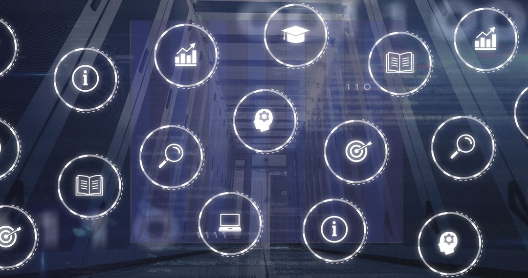 Innovative Digital Technology Concept in Data Center