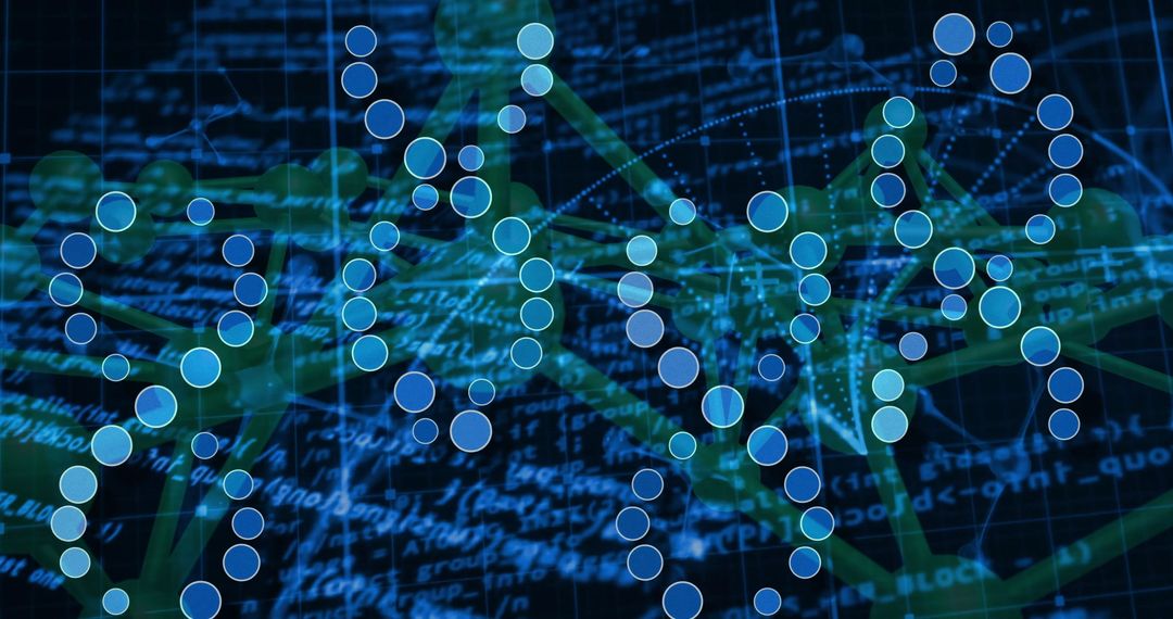 Digital Network Connectivity with Innovative Technology Graphics