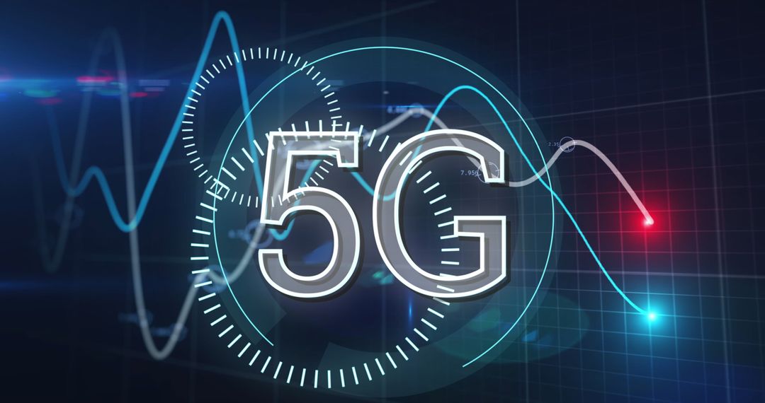Dynamic 5G Graphics Over Financial Data Lines