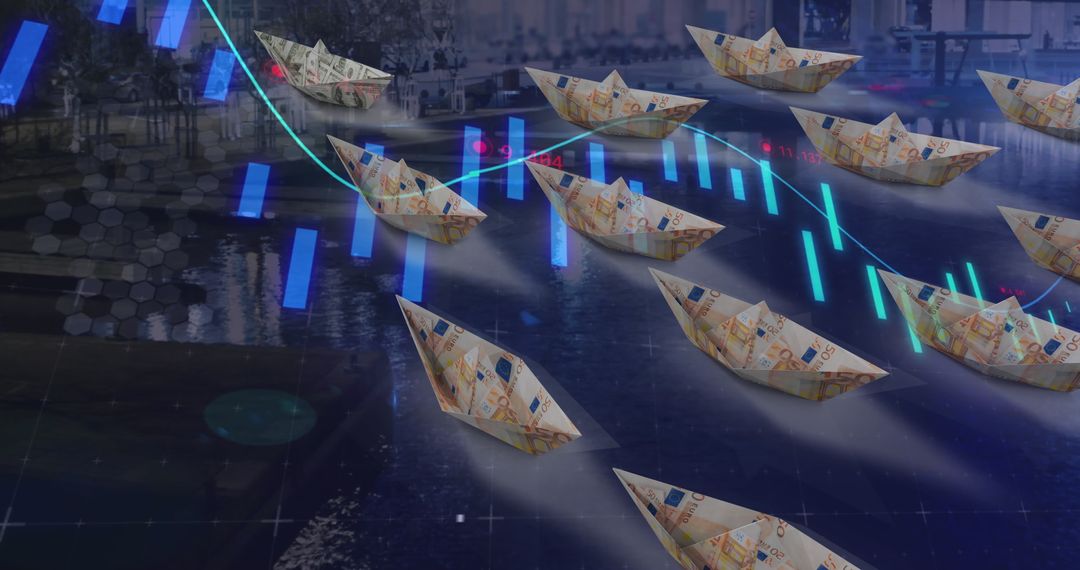 Financial Boats Navigating Digital Data Streams