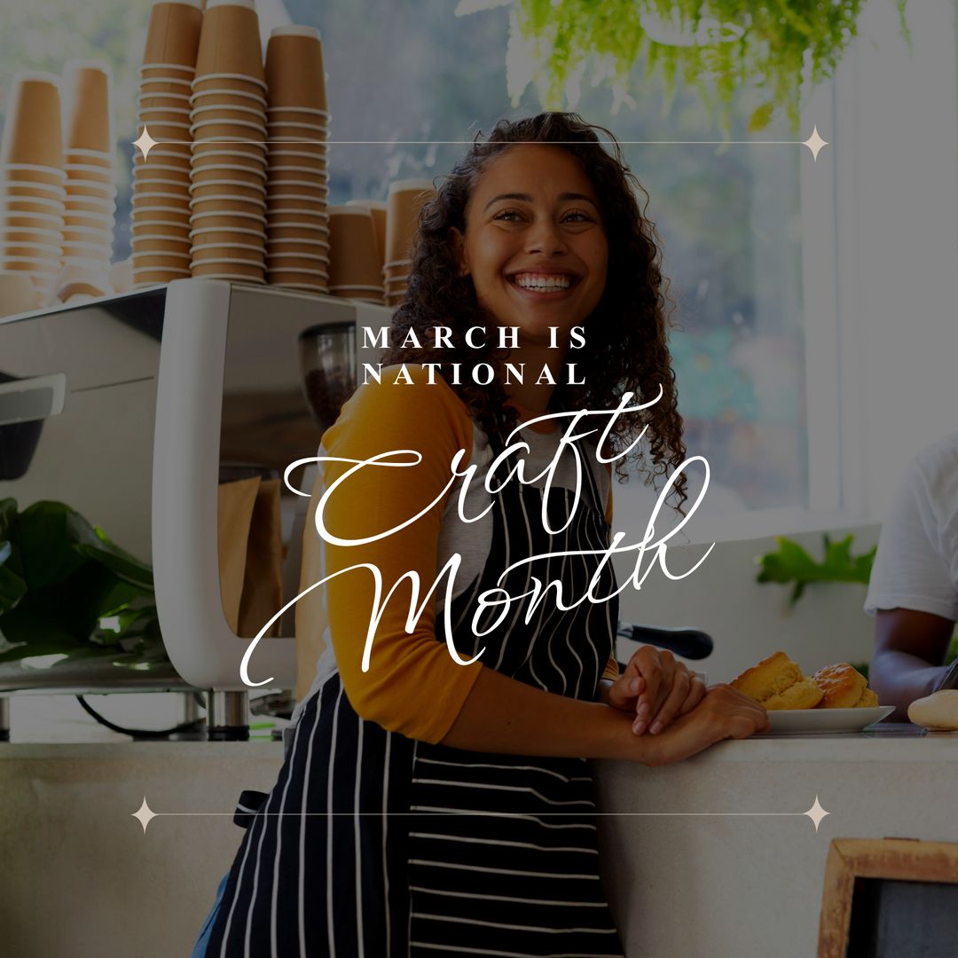 Celebrating Craftsmanship in Coffee Shop for National Craft Month