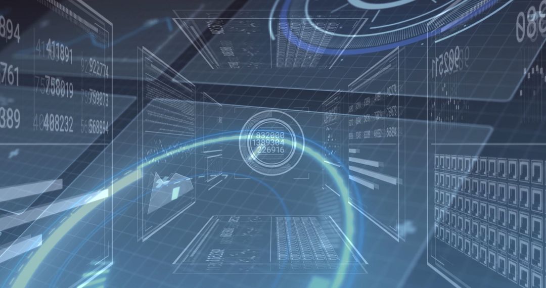 Holographic Data Display in Digital Cyberspace