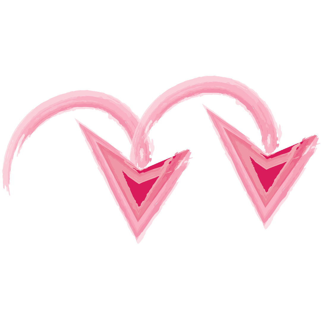 Transparent Vector Arrows Double Down Design