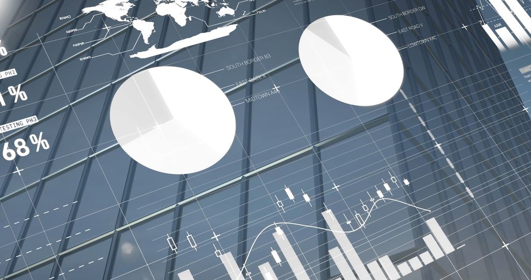 Dynamic Statistics Overlay on Modern City Building for Data Analysis