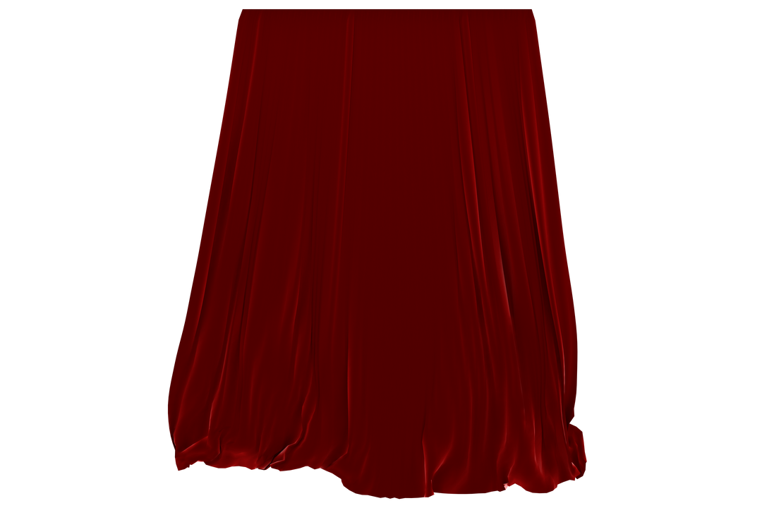 Transparent red silk fabric forming elegant soft folds - Download Free Stock Images Pikwizard.com