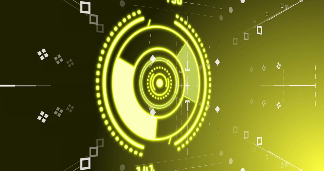 Digital Data Processing Abstract Cyber Tech Background