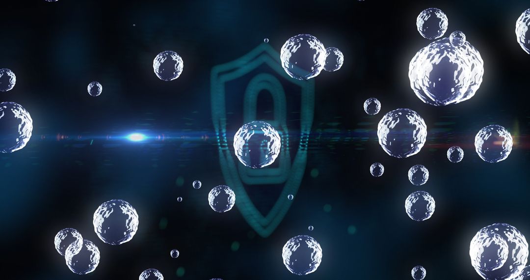 Digital Network Security with Padlock and Illumination