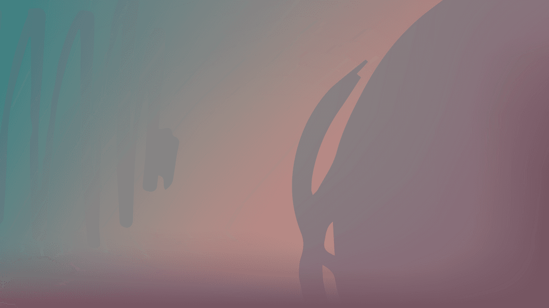 Abstract Gray Shapes on Transparent Gradient Background