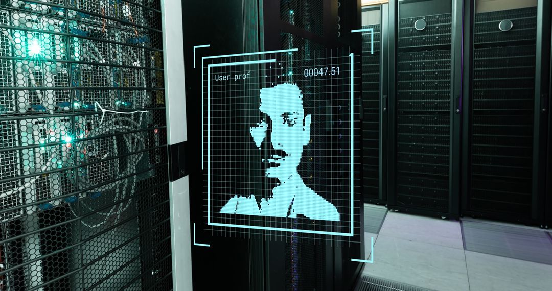 Advanced Biometric Data Processing in Modern Server Room