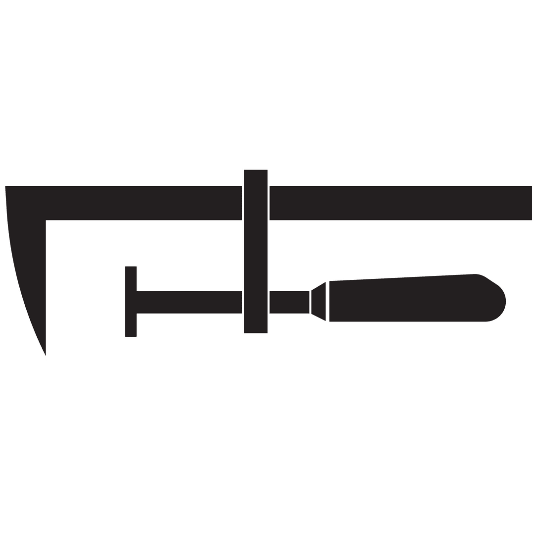 Caliper Symbol Illustration on Transparent Background for Measuring Concepts