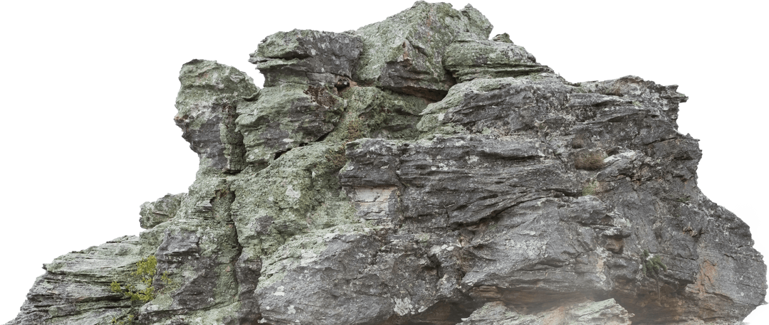 Rough Texture Panoramic Rock Transparent Background