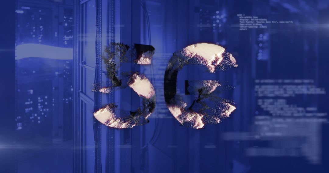 5G Technology Overlay on Data Processing Servers