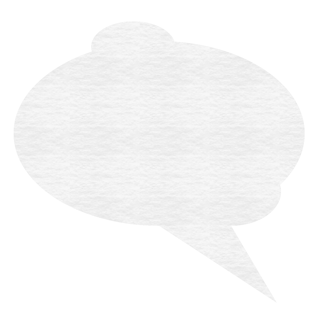 Transparent Speech Bubble Icon for Digital Designs