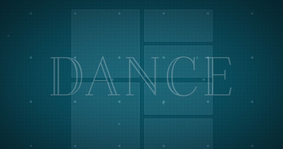 Dance Innovation Presentation with Digital Graphics Background