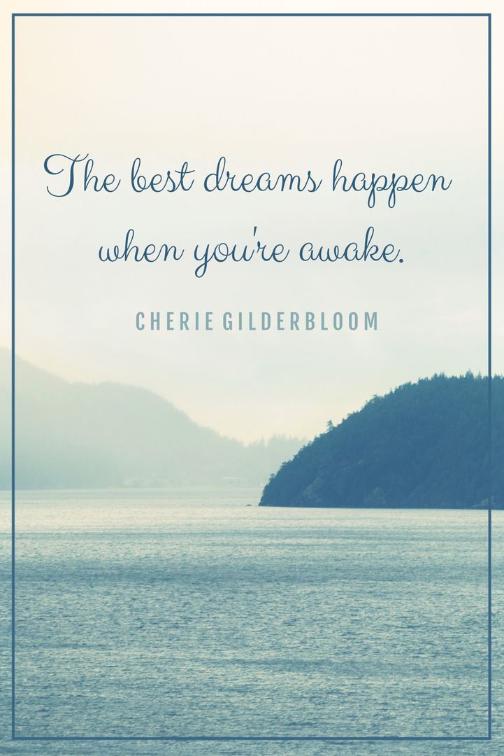 Inspirational Quote Over Tranquil Coastal Landscape - Download Free Stock Templates Pikwizard.com