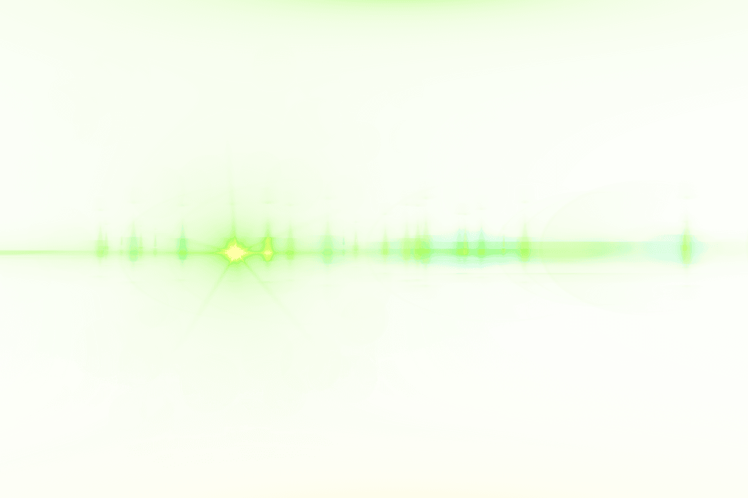 Luminous Green Light Transparent Background Illustration