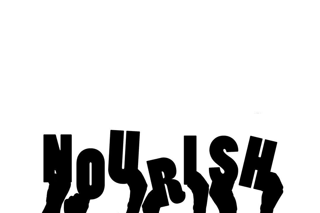 Nourished Hands Illustration on Transparent Background for Food Concept