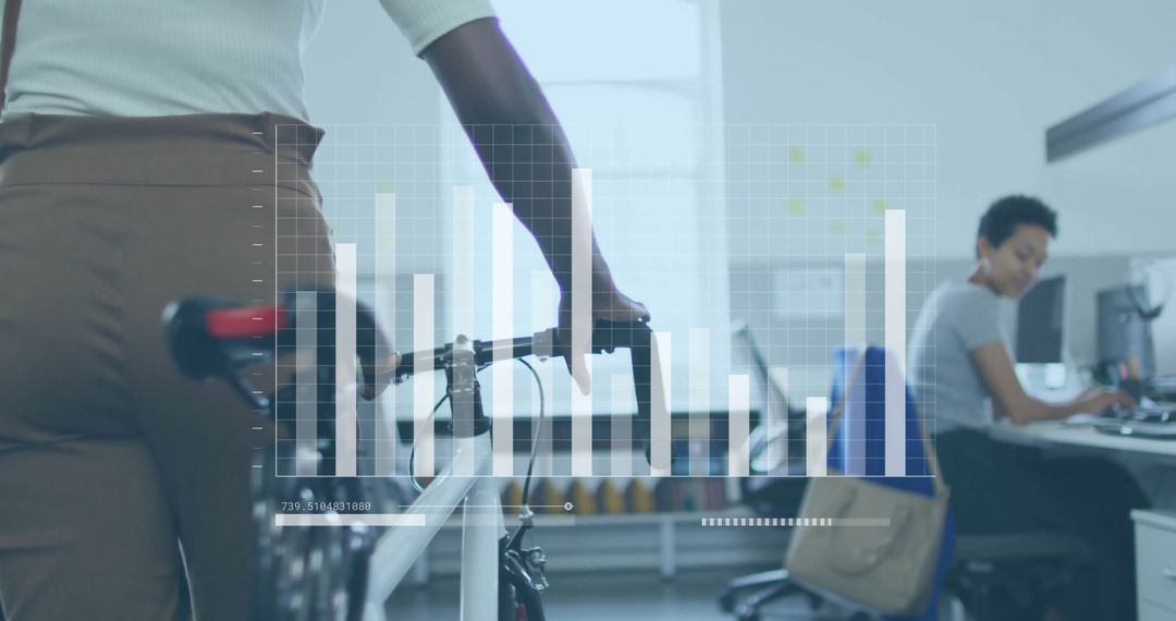 Diverse Business People Analyzing Financial Data in Modern Office