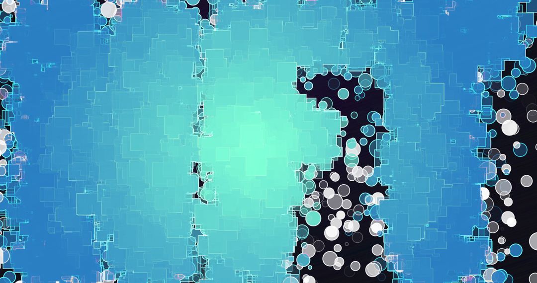 Glowing Abstract NFT Text on Black Background