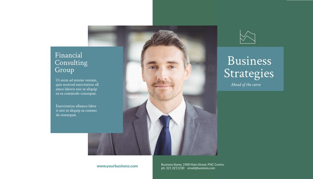 Confident Businessman Representing Professional Expertise