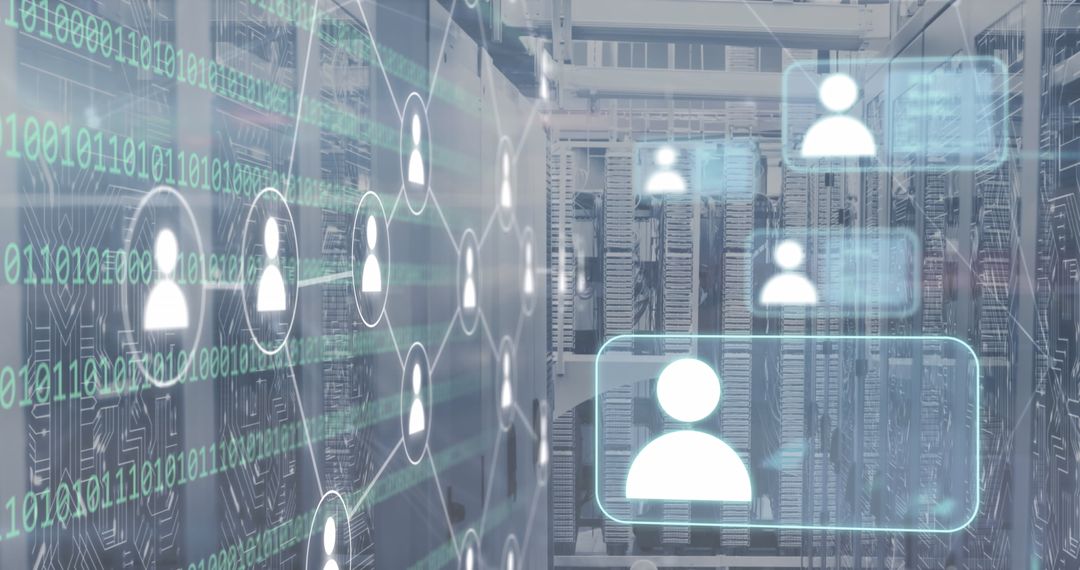 Digital Networking in Data Center Server Room