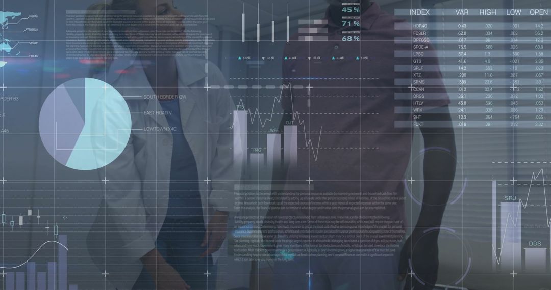 Doctor Analyzing Digital Health Data with Patient in Clinic Environment