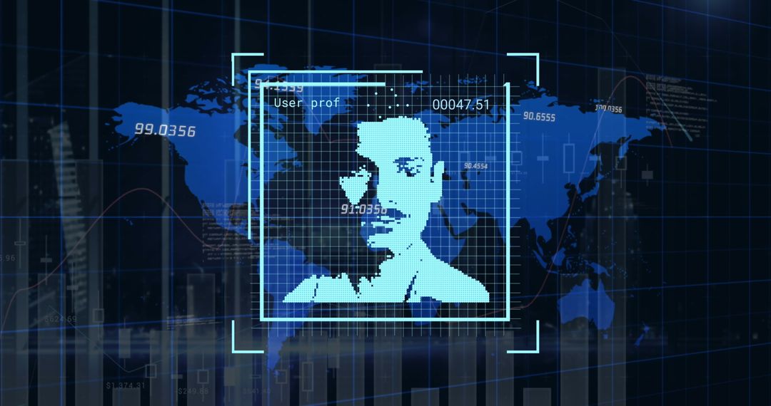 Global Digital Interface with Data Processing Overlay