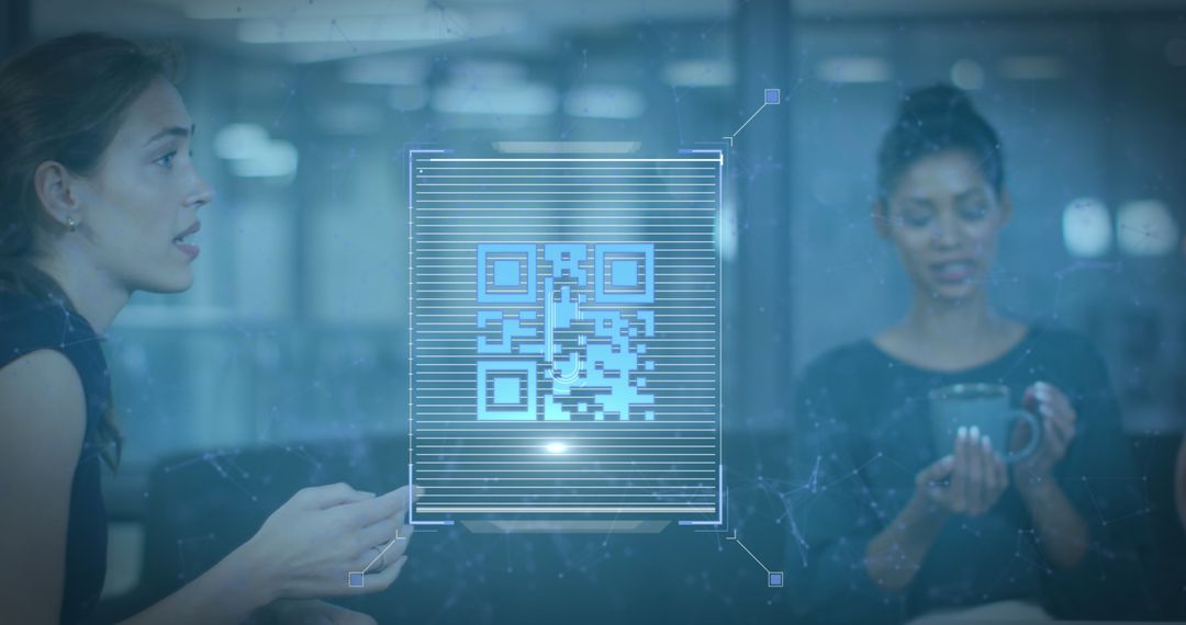 Virtual QR Code in Modern Business Meeting Environment