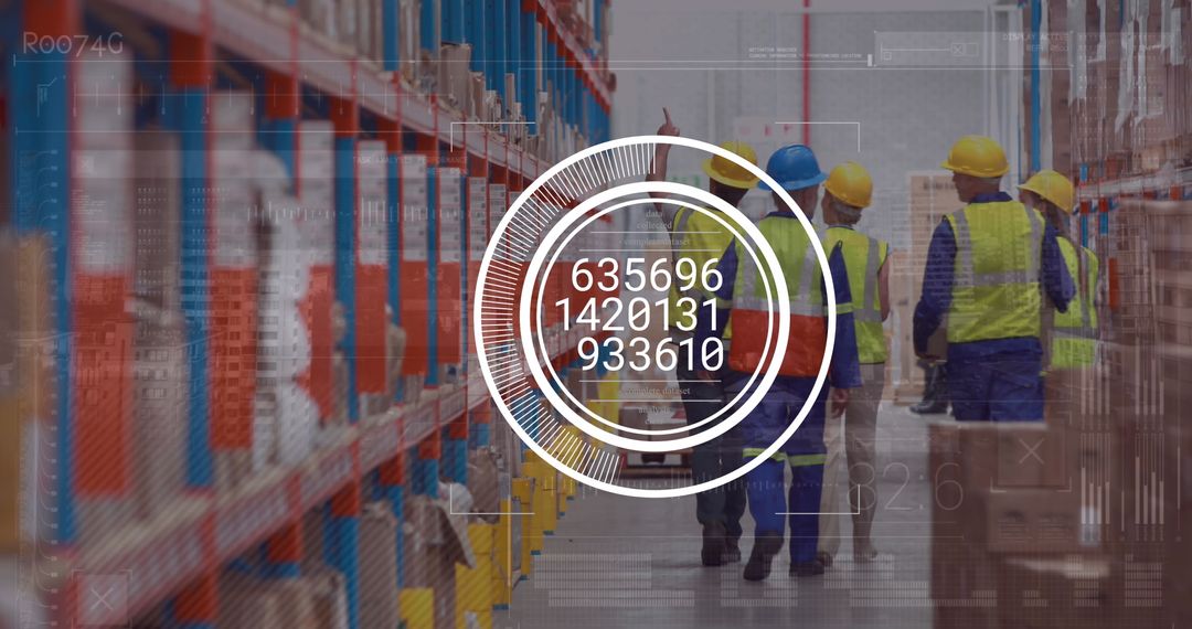 Digital Security Overlay in Warehouse Operations