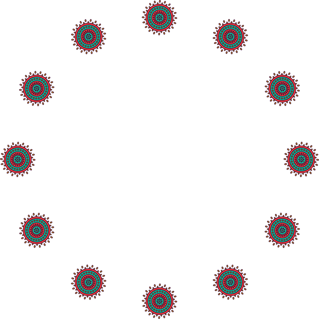 Colorful Circle Pattern with Transparent Background and Copy Space - Download Free Stock Images Pikwizard.com