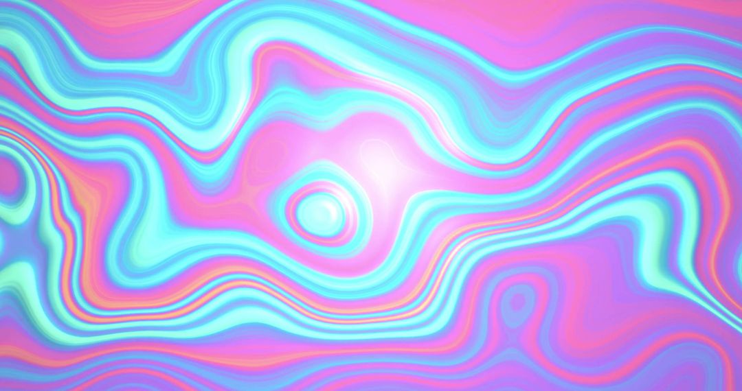 Colorful Liquid Swirls with Neon Gradients