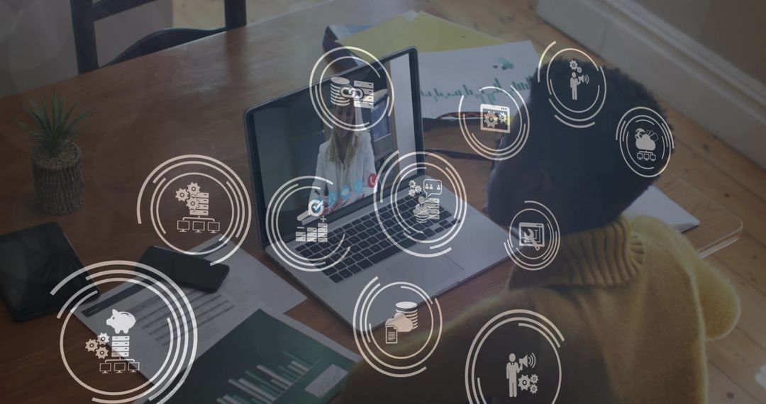 Digital Network Interface with Secure Online Connection
