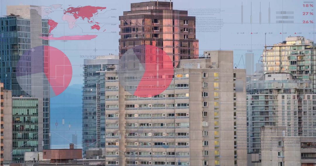 Digital Data Analytics Over Modern Urban Skyline