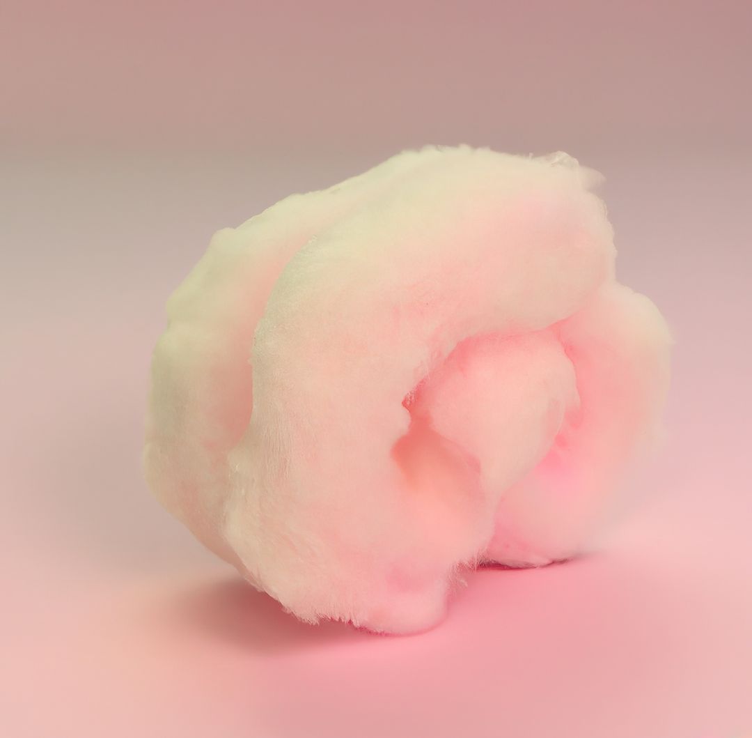 Close up of pink cotton candy created using generative ai technology - Free Images, Stock Photos and Pictures on Pikwizard.com