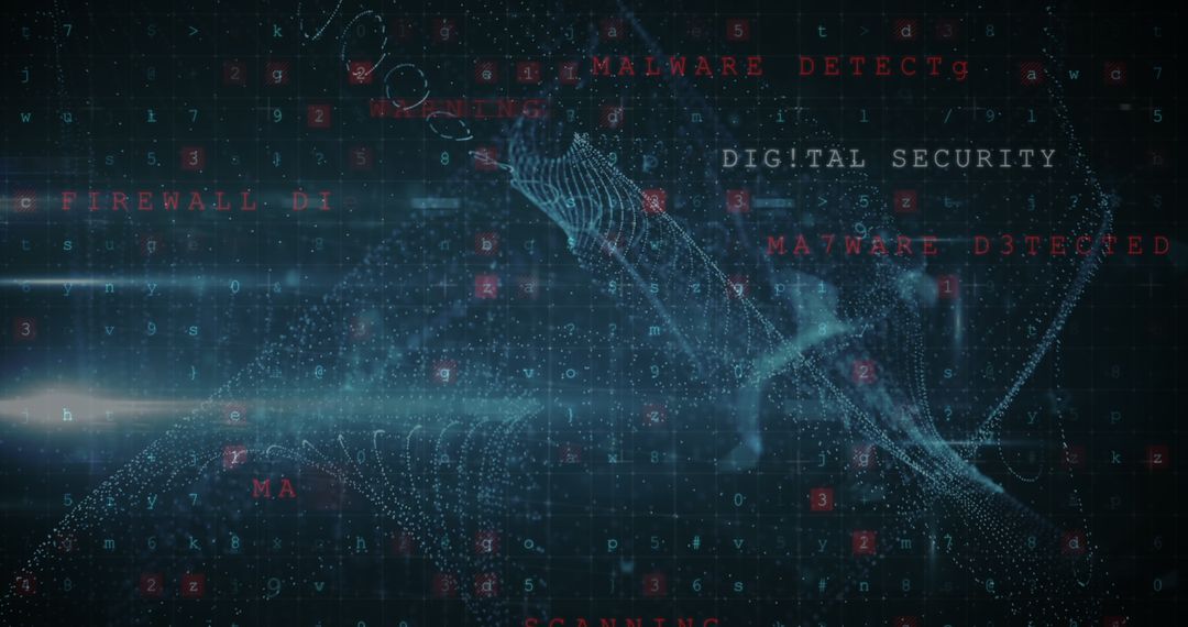 digital security concept with malware detection interface - Free Images, Stock Photos and Pictures on Pikwizard.com