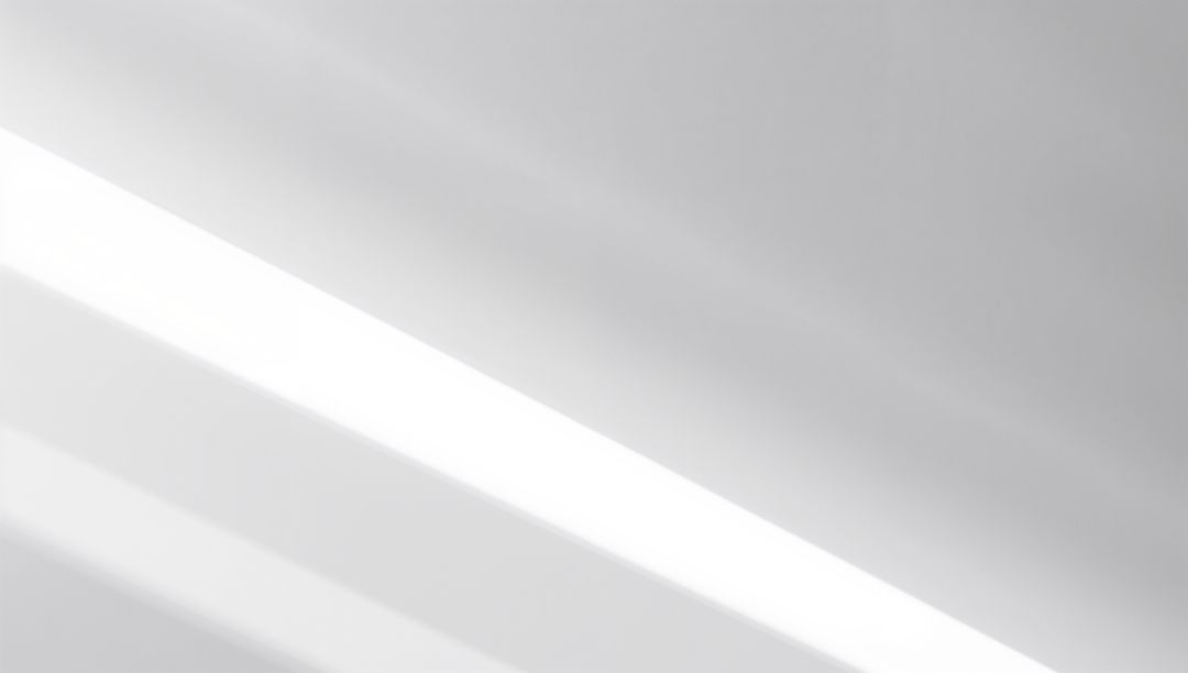 Diagonal Light Band Creating Minimalist Monochrome Gradient with Soft Parallel Streaks