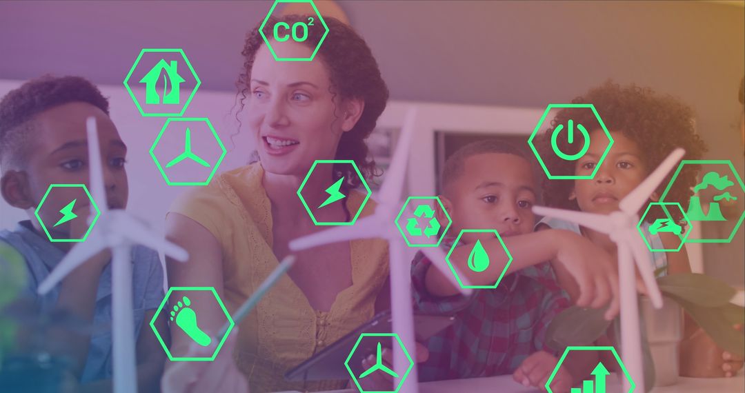 Diverse Classroom Learning with Eco Symbols and Technology