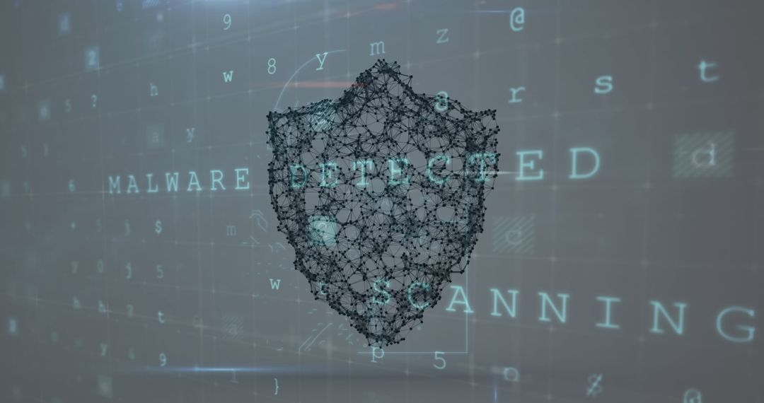 Digital Security Shield Scanning for Malware Threats Online