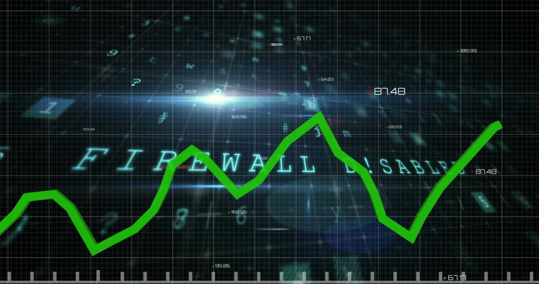 Data Analysis and Cybersecurity Concept Art