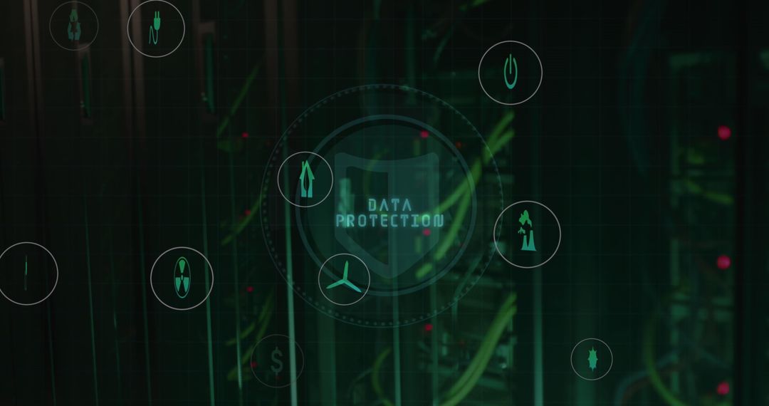 Digital Data Protection Network in Server Environment